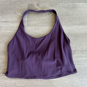 Athleta halter crop